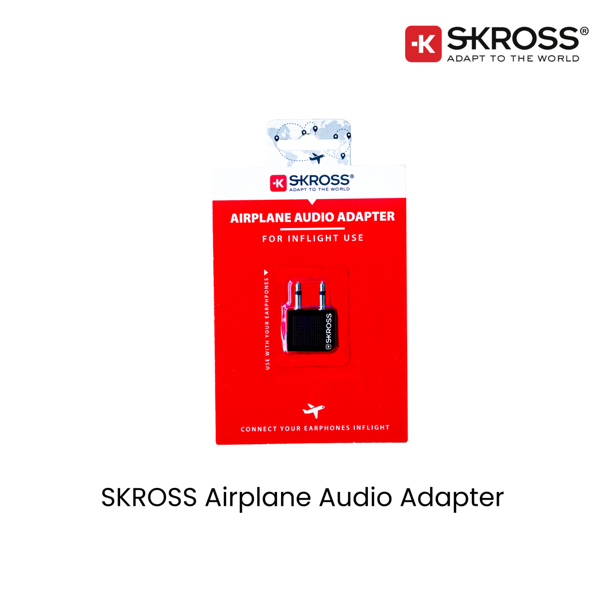 SKROSS Airplane Audio Adapter