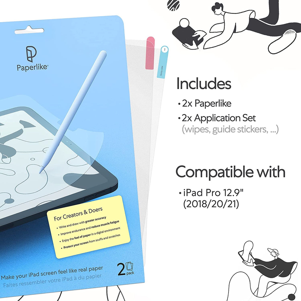 PAPERLIKE (2 Pieces) - iPad Pro 12.9"